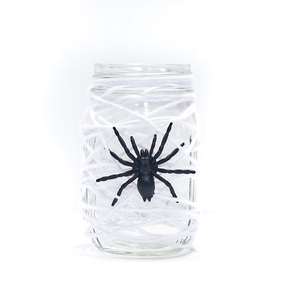 Halloween decor mason jar