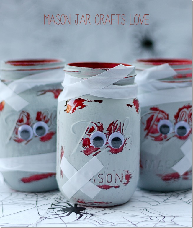 Halloween Mason Jar decor ideas