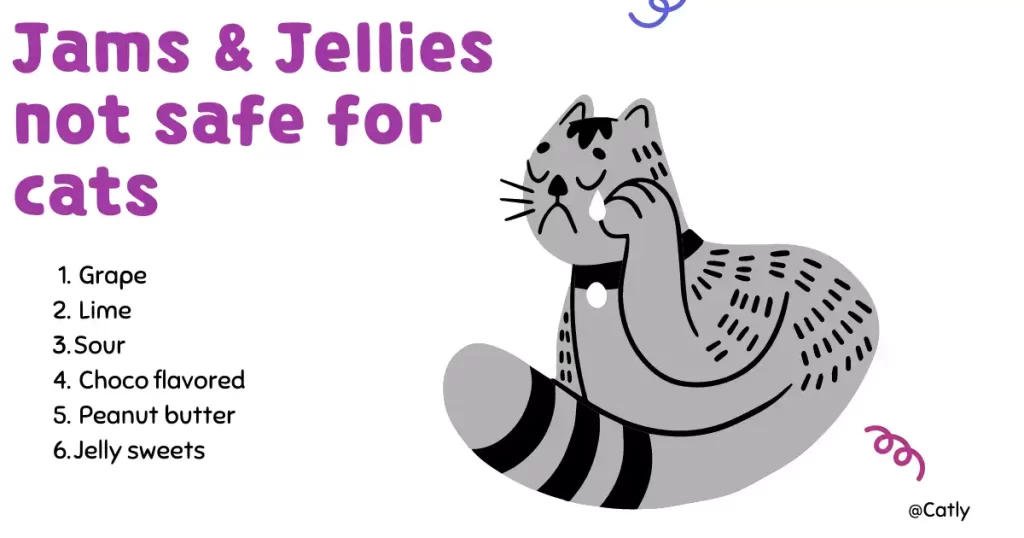 jelly not safe for cats