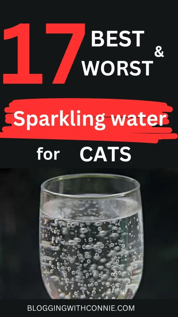 BEST AND WORST SPARKLING WATER FOR CATS