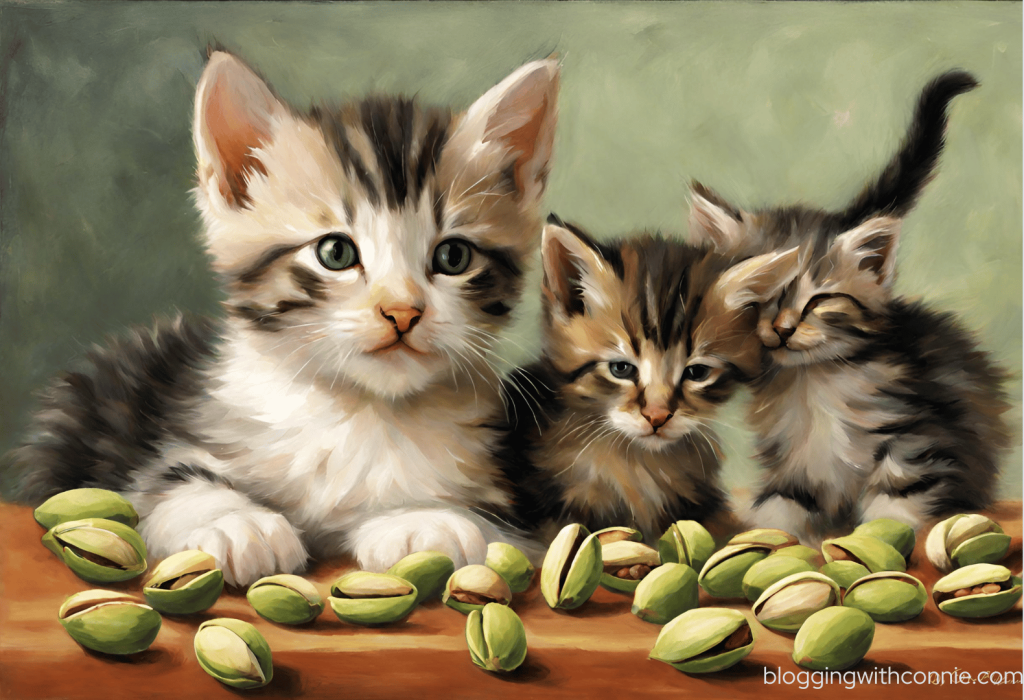 can kittens eat pistachios